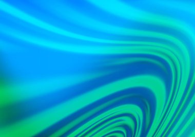 Soyut sıvı şekilli vektör çizimi. Renkli arkaplan ve gradyan