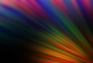 Parlak tonlu bulanık çizgiler. Gradyanı olan belirsiz bir soyut çizim. İşiniz için yepyeni bir tasarım.. 