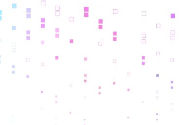 Açık Pembe, çokgen biçimli Mavi vektör kapağı.