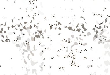 Memphis şekilli Açık Siyah vektör şablonu.