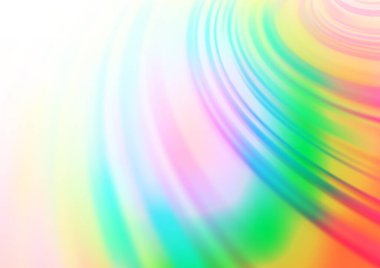 Soyut sıvı şekilli vektör çizimi. Renkli arkaplan ve gradyan