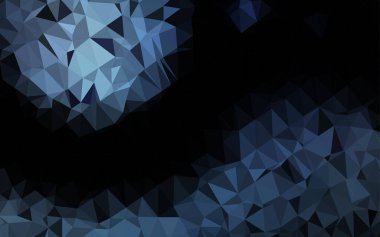 çokgen biçiminde soyut vektör deseni 