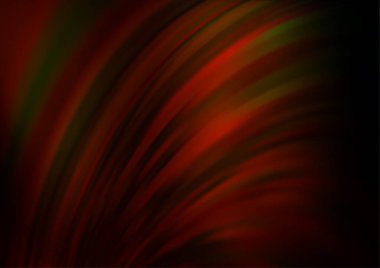 Bulanık dalgalı çizgiler, rengarenk soyut çizimler. 