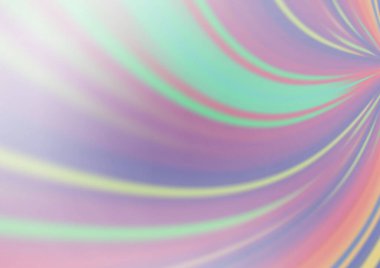 Bulanık dalgalı çizgiler, rengarenk soyut çizimler. 