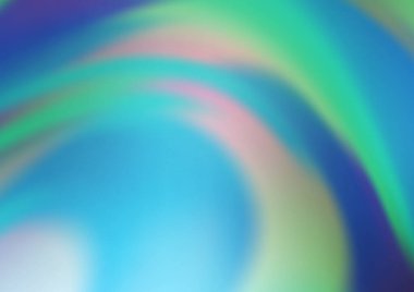 Bulanık dalgalı çizgiler, rengarenk soyut çizimler. 