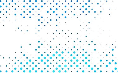 Noktalı vektör arkaplanı. Belirli soyut çemberlerle illüstrasyon. Web siteleri için desen