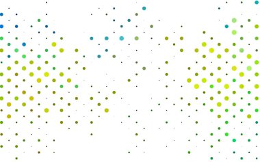 Çemberlerin ve noktaların olduğu soyut bir arka plan. vektör illüstrasyonu