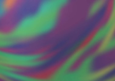 Bulanık dalgalı çizgiler, rengarenk soyut çizimler. 