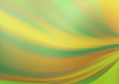 Bulanık dalgalı çizgiler, rengarenk soyut çizimler. 