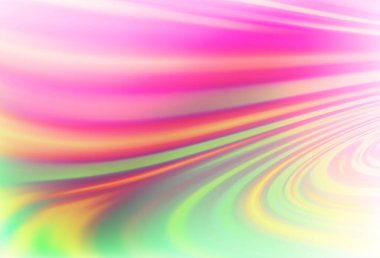 Bulanık dalgalı çizgiler, rengarenk soyut çizimler. 