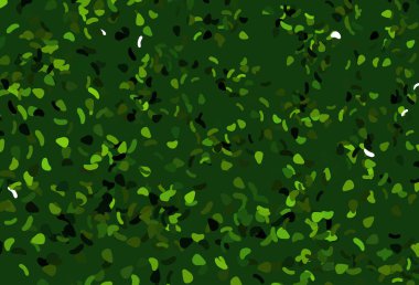 Açık pembe, kaotik şekilli mavi vektör deseni.