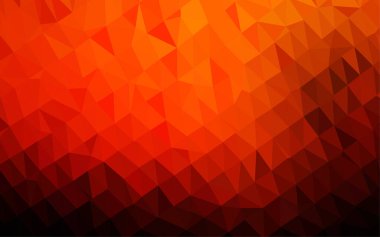 çokgen biçiminde soyut vektör deseni 