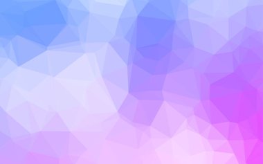 çokgen biçiminde soyut vektör deseni