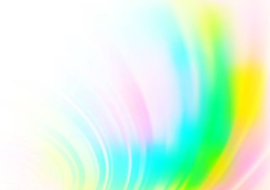 Bulanık dalgalı çizgiler, rengarenk soyut çizimler. 