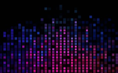 Dikdörtgen biçiminde vektör dokusu. Soyut stil ve dikdörtgenlerle dekoratif tasarım. Web siteleri için şablon kullanılabilir. 