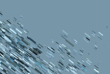 Açık Mavi, dar çizgileri olan yeşil vektör deseni.