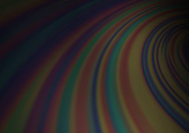 Bulanık dalgalı çizgiler, rengarenk soyut çizimler. 