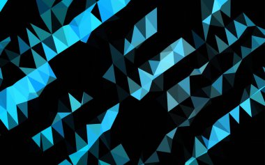 çokgen biçiminde soyut vektör deseni 