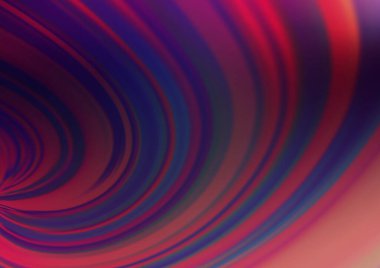 Bulanık eğriler, rengarenk soyut çizimler 