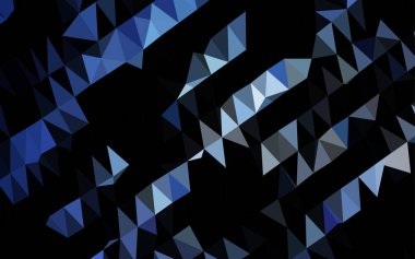 çokgen biçiminde soyut vektör deseni