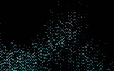 Noktalı vektör arkaplanı. Belirli soyut çemberlerle illüstrasyon. Web siteleri için desen