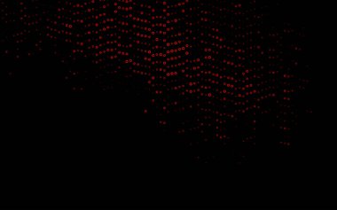 Noktalı vektör arkaplanı. Belirli soyut çemberlerle illüstrasyon. Web siteleri için desen