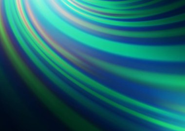 Bulanık eğriler, rengarenk soyut çizimler 