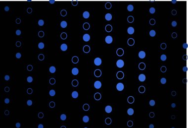 Lekeli koyu mavi vektör kapağı.