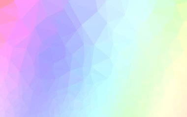 çokgen biçiminde soyut vektör deseni