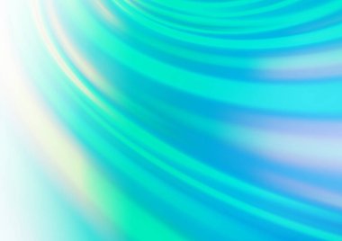 Bulanık eğriler, rengarenk soyut çizimler 