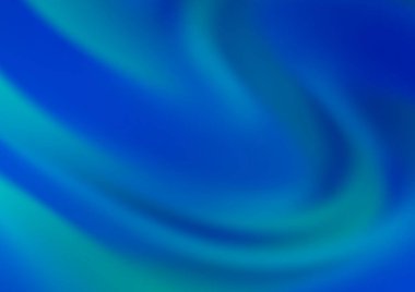 Bulanık eğriler, rengarenk soyut çizimler 