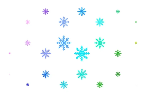 雪の結晶のベクトル背景図 — ストックベクタ