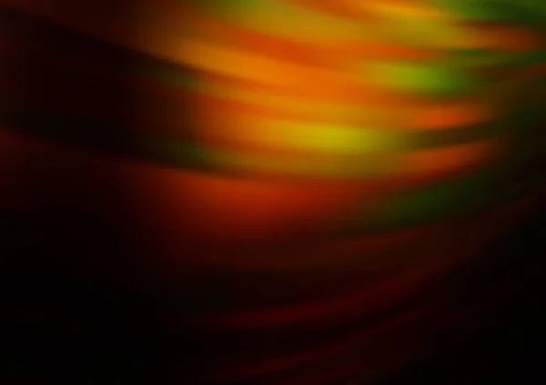 Wazig Golvende Lijnen Kleurrijke Abstracte Illustratie Met Verloop — Stockvector