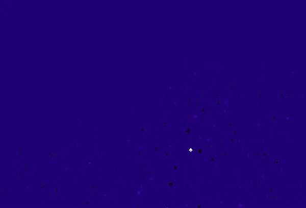 Светло Фиолетовая Векторная Компоновка Элементами Карт — стоковый вектор