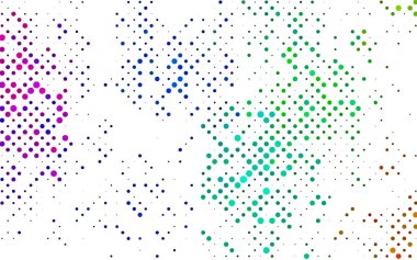 Renkli soyut çizim ve gradyan. Yepyeni tasarım 