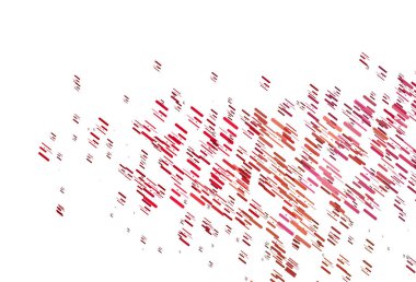 Açık Kırmızı, tekrarlanan çubuklu sarı vektör şablonu.