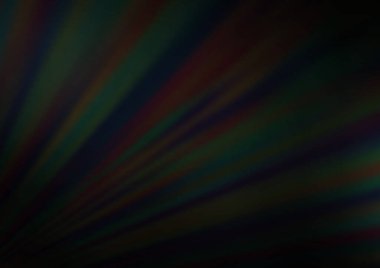 Bulanık eğriler, rengarenk soyut çizimler 