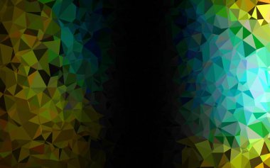 Renkli soyut çizim ve gradyan. Yepyeni tasarım 