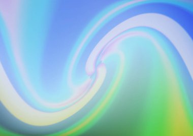 Bulanık kıvrımlar, rengarenk soyut çizimler. Yepyeni tasarım