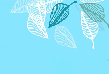 Açık Mavi, Yeşil vektör karalama arkaplanı.