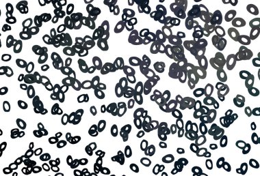 Daireli koyu siyah vektör şablonu.