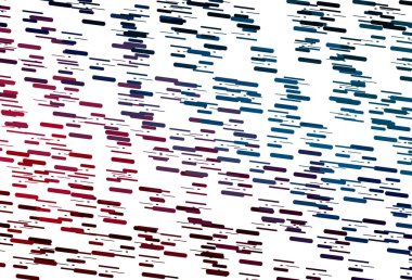 Açık Mavi, tekrarlanan çubuklu kırmızı vektör şablonu.