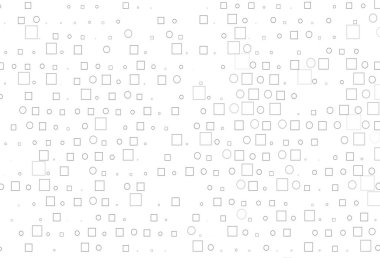 Açık Gümüş, gri vektör arkaplanı noktalı, noktalı, küplü.