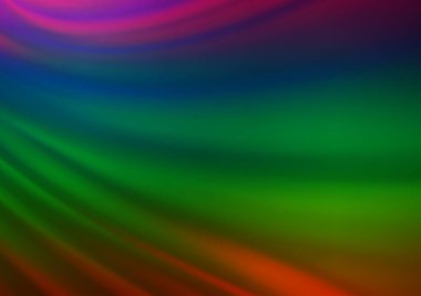 Bulanık kıvrımlar, rengarenk soyut çizimler. Yepyeni tasarım