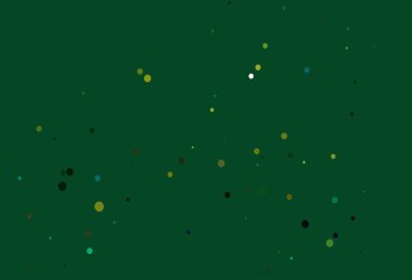 Açık Mavi, diskleri olan sarı vektör dokusu.