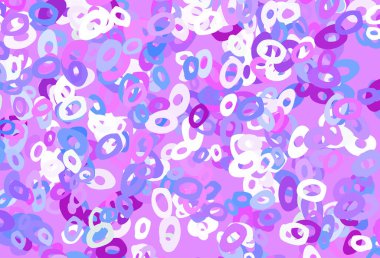 Açık Pembe, benekli Mavi vektör örtüsü.