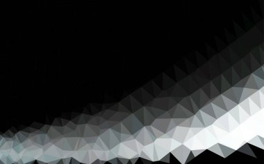 çokgen biçiminde soyut vektör deseni 