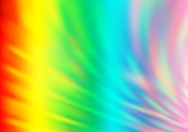 Bulanık kıvrımlar, rengarenk soyut çizimler. Yepyeni tasarım