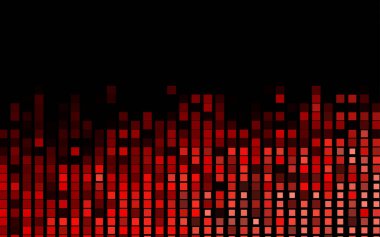 çokgen biçiminde soyut vektör deseni 