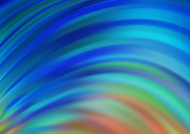 Bulanık kıvrımlar, rengarenk soyut çizimler. Yepyeni tasarım 